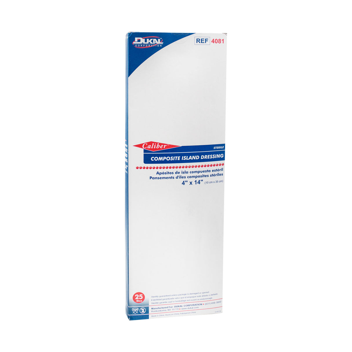DUKAL COMPOSITE ISLAND DRESSINGS - 4081