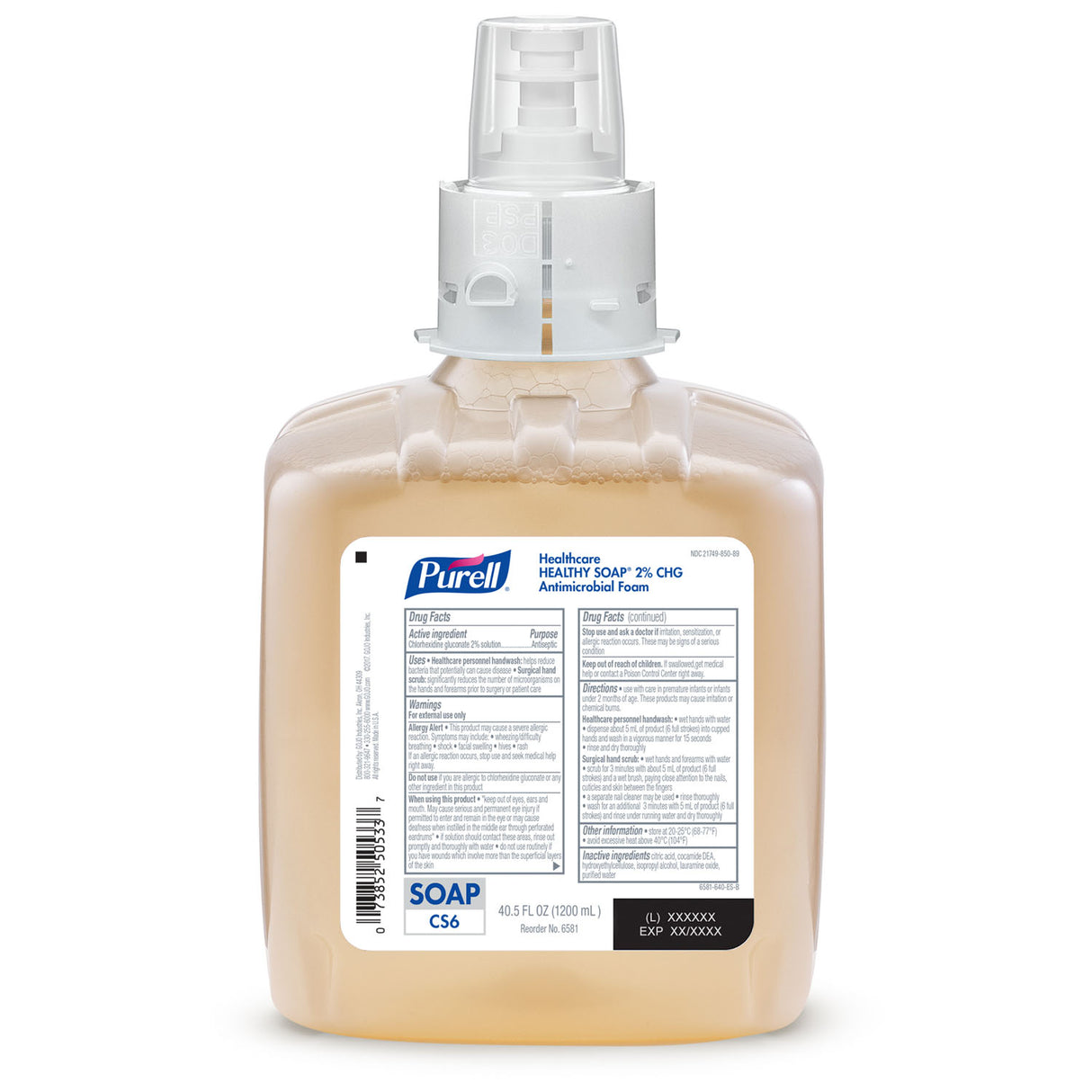 GOJO PURELL® CS6 DISPENSERS & REFILLS - 6581-02