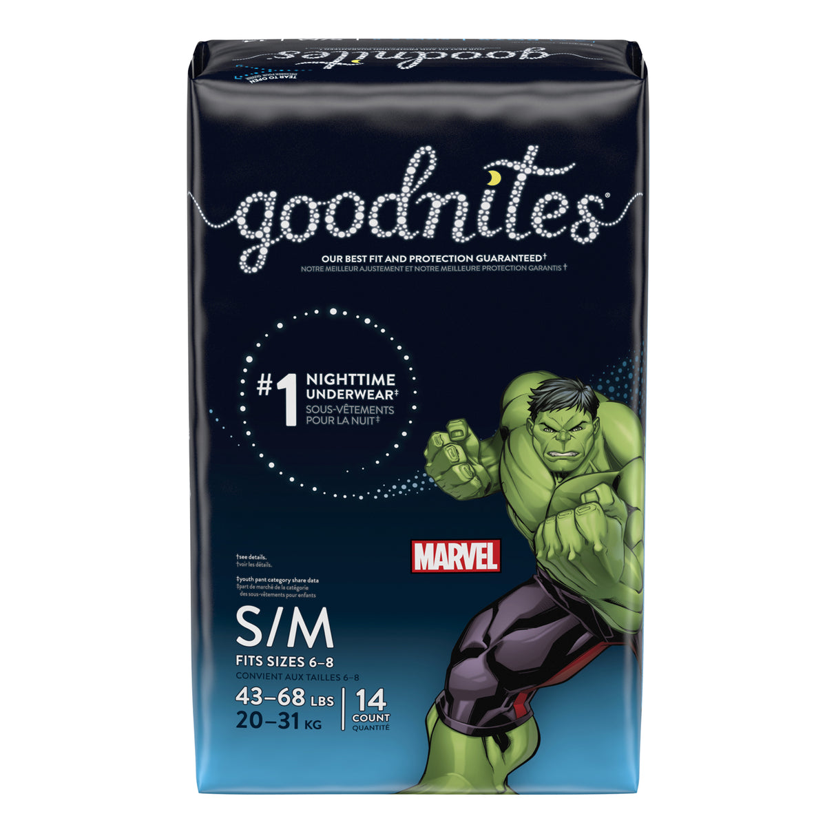 KIMBERLY-CLARK GOODNITES® UNDERPANTS - 41313