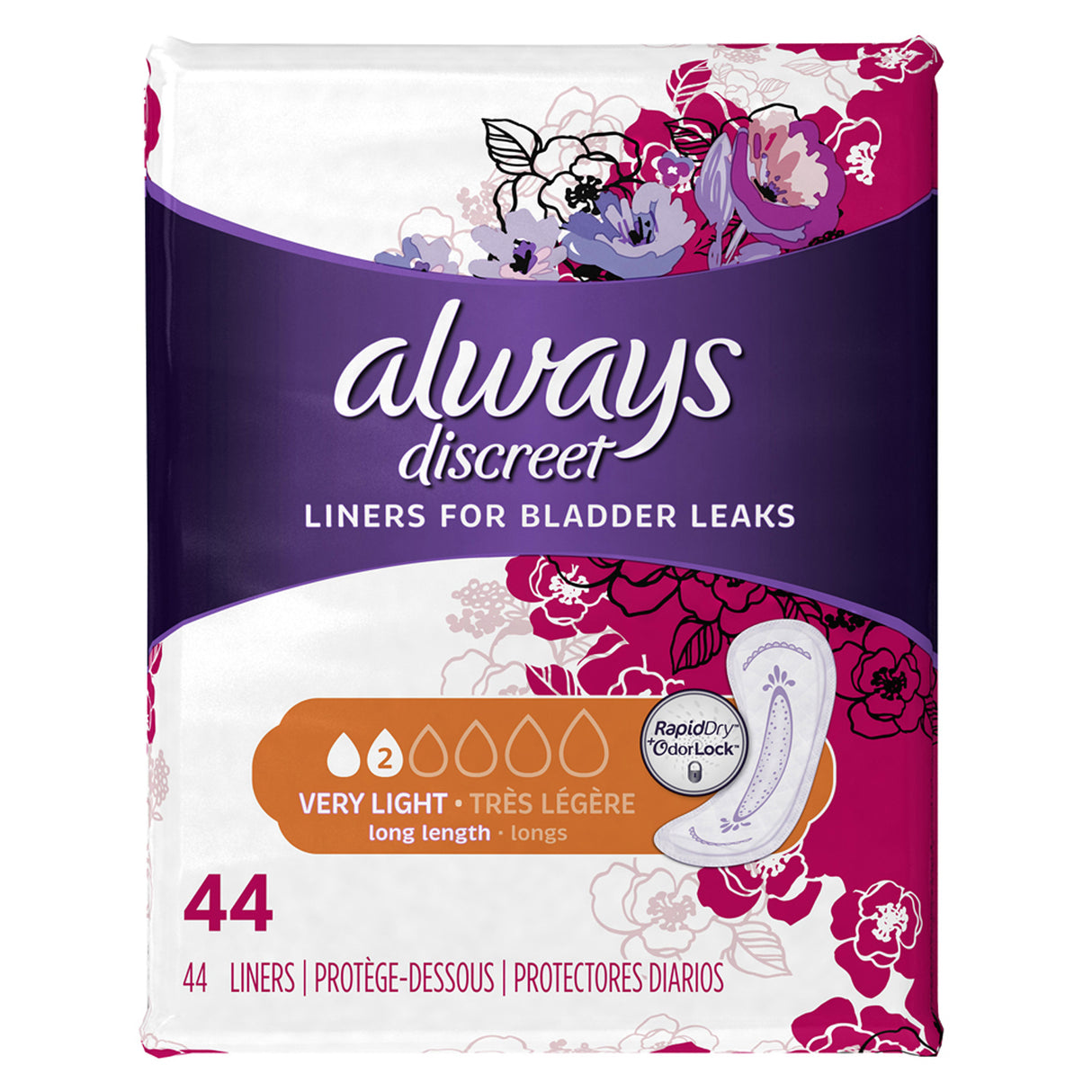 P&G DISTRIBUTING ALWAYS® DISCREET - 3700092724