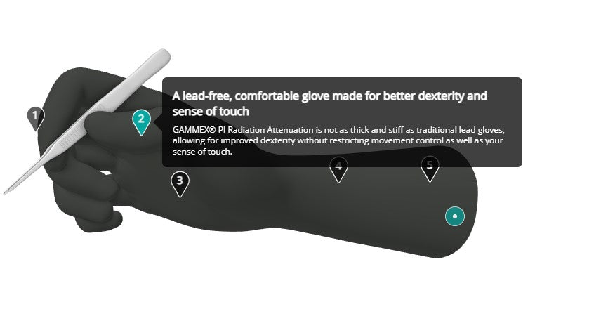 ANSELL PI RADIATION ATTENUATION GLOVES-20873585