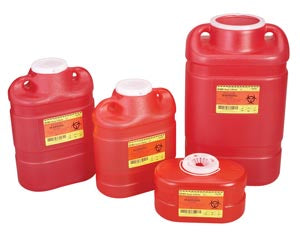 BD SHARPS COLLECTOR, 5 GALLON, X-LARGE, OPEN TOP-305491, Cs
