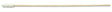 PurSwab 6" Chemical Resistant Standard Foam Swab w/Wooden Handle - 1806-WF CR-Chemical Resistant, Cs