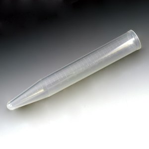 Globe Scientific 6266 Polypropylene Centrifuge Tube, 15mL Capacity, Molded Graduation, Dispenser Box (Case of 1000)
