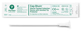 Cap-Shure 6" Sterile Elongated Flock Swab & Protective Cap w/Polystyrene Handle - 25-3206-U-EC-Forensic Evidence Collection, Cs