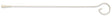 Calgiswab 5.5" Sterile Mini-tip Calcium Alginate Nasopharyngeal Swab w/Aluminum Hdle - 25-800 A 50-Nasopharyngeal Swab, Cs