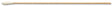 Calgiswab 6" Sterile Standard  Calcium Alginate Swab w/Wooden Handle - 25-806 1WA-Science Lab Swabs, Cs