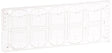 Globe Scientific 3805 Quick-Read Precision and Urinalysis Slide with Counting Circles, 10 Chamber, Pack of 100