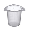 Globe Scientific 3642 Polypropylene Tri-Corner Beaker, Graduated, 250ml Capacity (Case of 100)