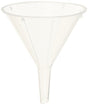 Globe Scientific 8303 Polypropylene Disposable Funnel, 55mm Top ID (Case of 100)