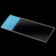 Globe Scientific Microscope Slide 1304B Soda Lime Glass, 90° Ground Edge, 25 mm W x 75 mm L, Blue Frosted (Pack of 1440)