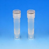 Globe Scientific 111722 Polypropylene Microtube Without Cap, Self-Standing, 1.5ml Capacity, Pack of 1000