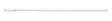 PurFlock Ultra 6" Sterile Mini-tip Flock Swab w/Polystyrene Handle, Customizable Breakpoint - 25-3316-U-Nasopharyngeal Swab, Cs