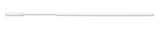 HydraFlock 6" Mini-tip Flock Swab w/Polystyrene Handle, Customizable Breakpoint - 3316-H-OEM Swab, Cs