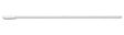 PurFlock Ultra 6" Large Flock Swab w/Polystyrene Handle, 80mm Breakpoint - 3406-U-Large Swab, Cs