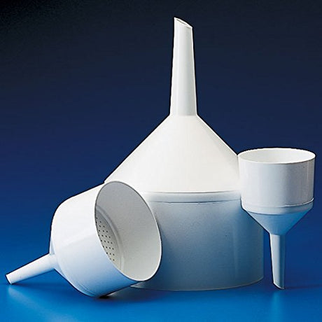 Globe Scientific 600440 Funnel, Buchner, PP, 80 mm Size, 3.5 mm Height, 3.5 mm Wide, 6.5 mm Length, Polypropylene (PP)