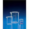 Globe Scientific 601545 Polymethylpentene Griffin Style Low Form Beaker, Molded Graduations, 250mL Capacity (Pack of 16)