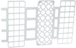 Globe Scientific 456803 Polypropylene Microcentrifuge Tube Rack, 30mm Tube, White, 24-Place