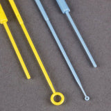 Globe Scientific 2875-01 Inoculation Loop, Flexible, Calibration Certificate, Sterile, PS, 10ul, Yellow, 4.125 mm Height, 6.5 mm Wide, 10.75 mm Length, Polystyrene (PS) (Pack of 250)