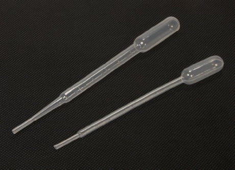 Globe Scientific Transfer Pipettes w/Small Bulb 3 mL, Non-Sterile, Graduated to the 1 mL Mark, LD Polyethylene, 140mm, 137035 (Case of 5000)