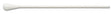 Puritan 8" Oversized Rayon OB/GYN Swab w/Paper Handle - 808 BULK - 500/Case-OB/GYN Applicator, Cs