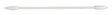 PurSwab 3" Lint Free Double-Ended Cone Shaped Cotton Swab w/Paper Handle - 872-PC DBL-Medical Applicator, Cs