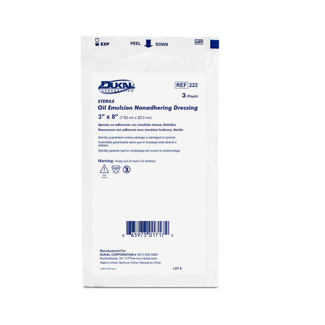 DUKAL ALBA PERMEABLE NON-ADHERING DRESSINGS - 222