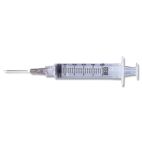 BD 5 ML SYRINGES & NEEDLES - 305062