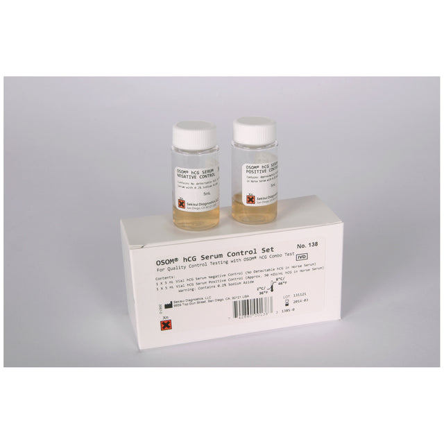 SEKISUI OSOM® HCG SERUM CONTROL SET - 138