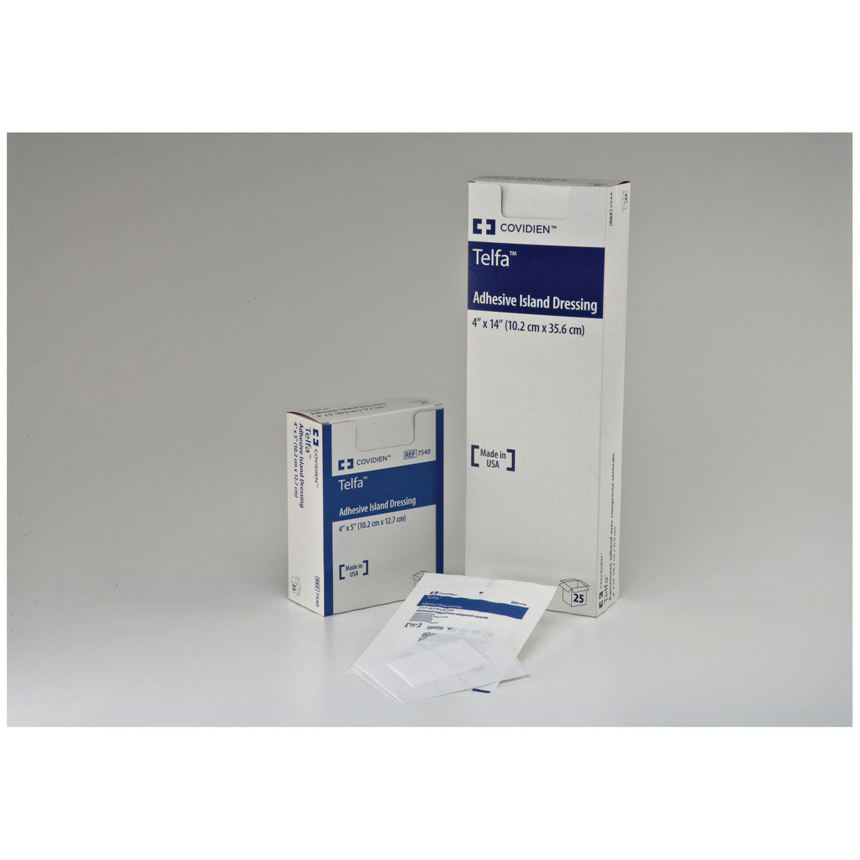 CARDINAL HEALTH TELFA ISLAND DRESSING - 7550-