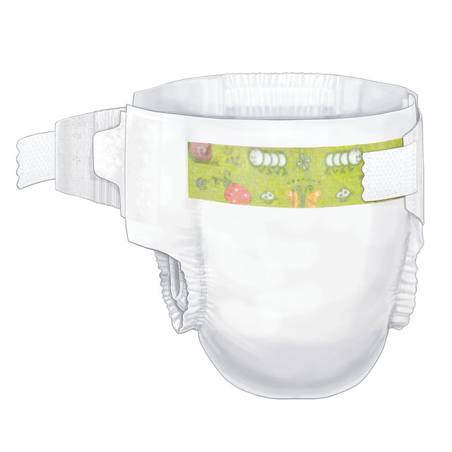 CARDINAL HEALTH CURITY™ BABY DIAPER - 80008A-