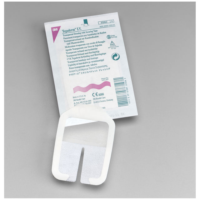 SOLVENTUM TEGADERM™ IV TRANSPARENT FILM DRESSING WITH BORDER - 1633
