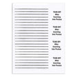 PRECISION DYNAMICS INSERT CARDS - 8610-03-PDA