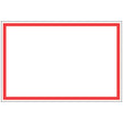 TIMEMED RED BORDER TAPE LABELS - RB-502