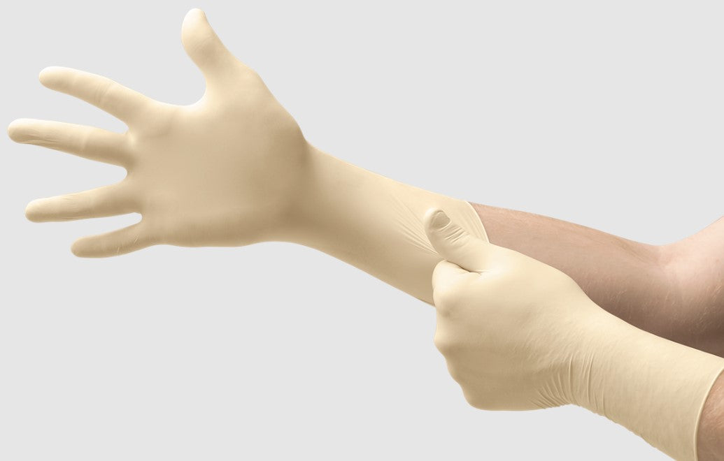 ANSELL MICROFLEX LATEX CLEANROOM GLOVES SERIES CE-512-CE5-512-XL
