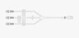 BD SMARTSITE™ EXTENSION SET, SMALL BORE, CHECK VALVE, TRIFUSE, (3) SMARTSITE™ NEEDLE-FREE CONNECTORS, (3) SLIDE CLAMPS, SPIN MALE LUER LOCK, 7.5" LENGTH, 1.7ML FLUID PATH, NOT MADE WITH DEHP, STERILE-20062E, Cs