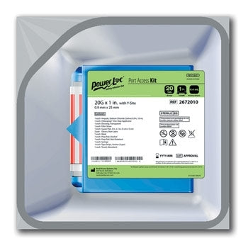 BD POWERLOC® MAX PAK SAFETY INFUSION SET WITH Y-INJECTION SITE, 19G X 1.5"-2131915, Cs