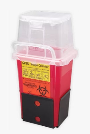 BD SHARPS COLLECTOR, 8 QUART, OPEN TOP NESTA-305059, Cs