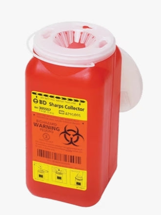 BD SHARPS COLLECTOR, 8 QUART, OPEN TOP NESTA-305059, Cs