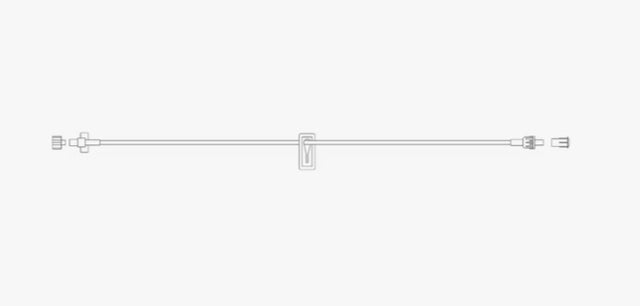 BD EXTENSION SET, MICROBORE, SLIDE CLAMP, FIXED MALE LUER LOCK, 36" LENGTH, 0.4 ML FLUID PATH, NOT MADE WITH DEHP, STERILE-30910, Cs