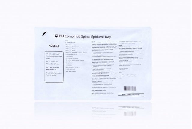 BD EPIDURAL TRAY (RX)-405823, Cs