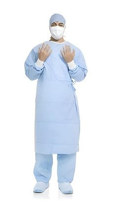 HALYARD AERO BLUE PERFORMANCE SURGICAL GOWNS-41737NS