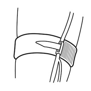 HALYARD CATHETER LEG STRAP-36600