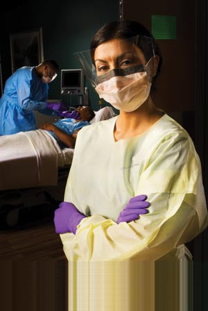 HALYARD KC100 ISOLATION GOWNS-54101