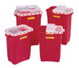 BD SHARPS COLLECTOR, 19 GAL, SLIDE TOP, RED-305609, Cs
